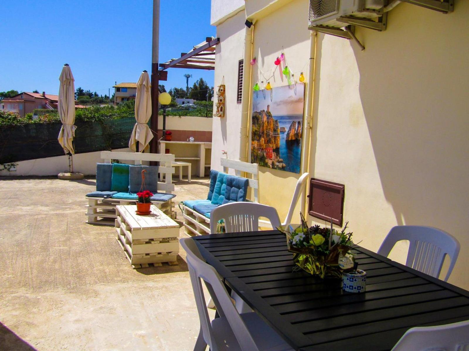 מלון קאסטלמארה דל גולפו Casa Contrada Molinello מראה חיצוני תמונה